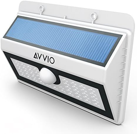 Motion Activated Solar Lights 45 LED Wireless Waterproof Motion Sensor Outdoor Light for Patio, Deck, Yard, Garden – Simple Peel &amp; Stick – No Installation required!