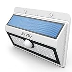 Outdoor Solar Motion Activated LED Light Waterproof & Wireless - Peel & Stick Security Light with 45 Bright LEDs