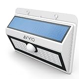 Outdoor Solar Motion Activated LED Light Waterproof & Wireless – Peel & Stick Security Light with 45 Bright LEDs