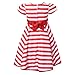 Richie House Girl's Striped Party Dress Size 3-12Y RH2226