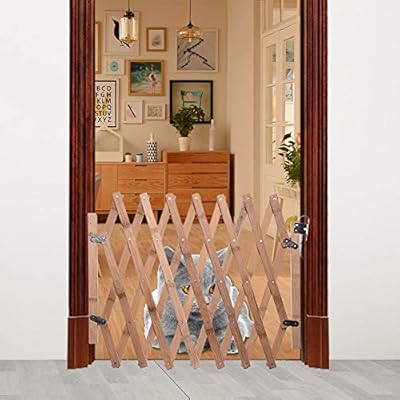 Pawhut Cancelletto Sicurezza Per Bambini E Animali - Espandibile 76-82 Cm, Montaggio A Pressione, Bianco - Foto 5