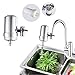 HUANGXIN Faucet Filter System Stainless Steel Advanced Device Tap Water Purifier for Kitchen
