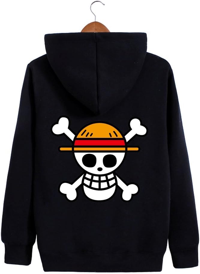 Weimisi One Piece Anime Monkey D. Luffy Zip-up Hoodie