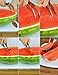 Watermelon knife Slicer, As Seen on TV Stainless Steel Server Corer Cutter for Watermelon Cantaloupe or Honeydrew,Sharper & Sturdy & Safe
