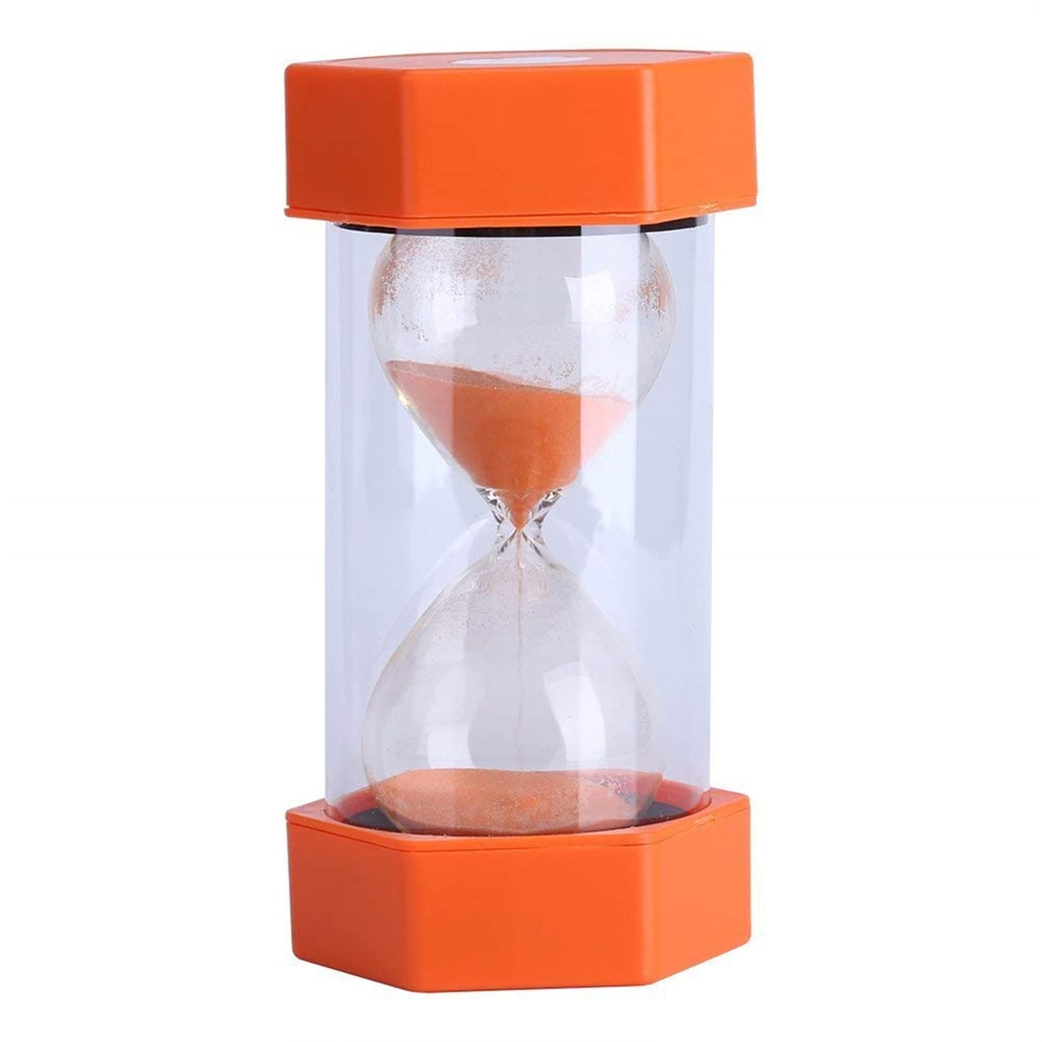Yosoo Hourglass Sand Timer Sand Hourglass Timer 3/10/20/30/60 Minutes Sand Timer Clock Time Management Set Home Office Decor Gift(20 Minutes Orange)