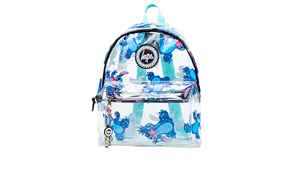 Disney Lilo Stitch Transparent Backpack 