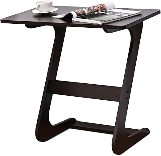 Amazon Com Tangkula Sofa Table End Table Tv Tray Z Style Snack