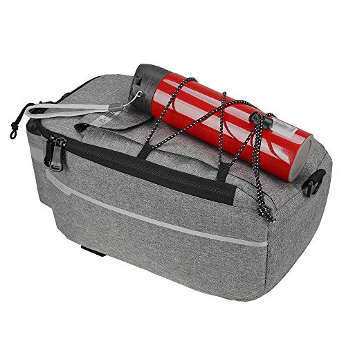 Lixada Fahrrad Gepäckträgertasche, Fahrrad Sitz Multifunktionale Isolierte Stammkühltasche,Umhängetasche, 29 * 16 * 17cm – Bild 5