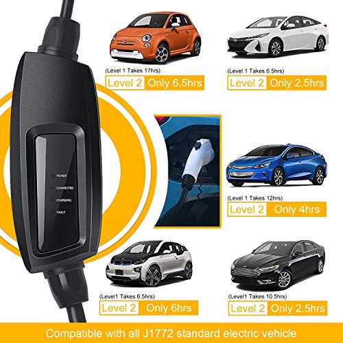 POTATO EV Charger, Level 1 Electric Vehicle Charging Station, NEMA515