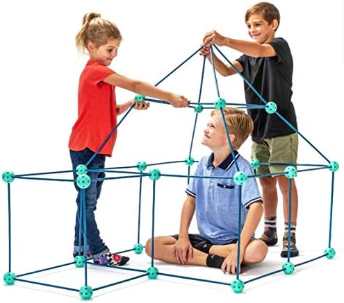 81 Pack STEM Toys Fort Building Kit 