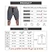 BROKIG Mens Bodybuilding Gym Shorts, Workout Running Sweat Short with Pockets