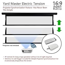 Elite Screens Yard Master Tension Series, 150-inch