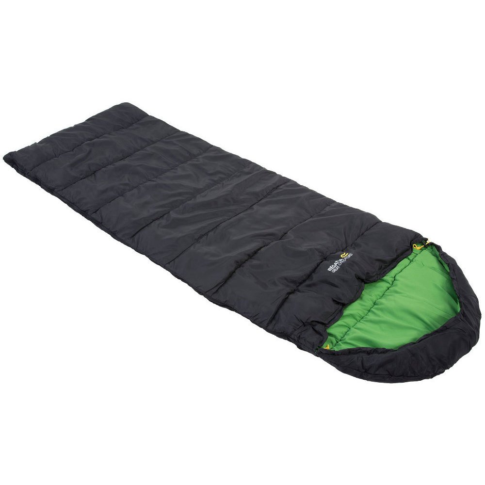 Regatta Hana 200 Adults Single Mummy Sleeping Bags, Rectangular, Spacious & Soft Touch Lining, Convertible Blanket - Perfect for Camping & Outdoors