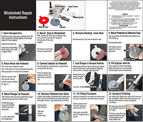 image for Antswish Windshield Repair Kit Cracked Glass Repair Kit to Fix Auto Gl