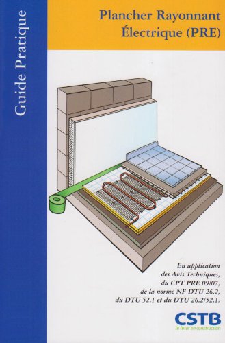 Plancher rayonnant électrique (PRE)