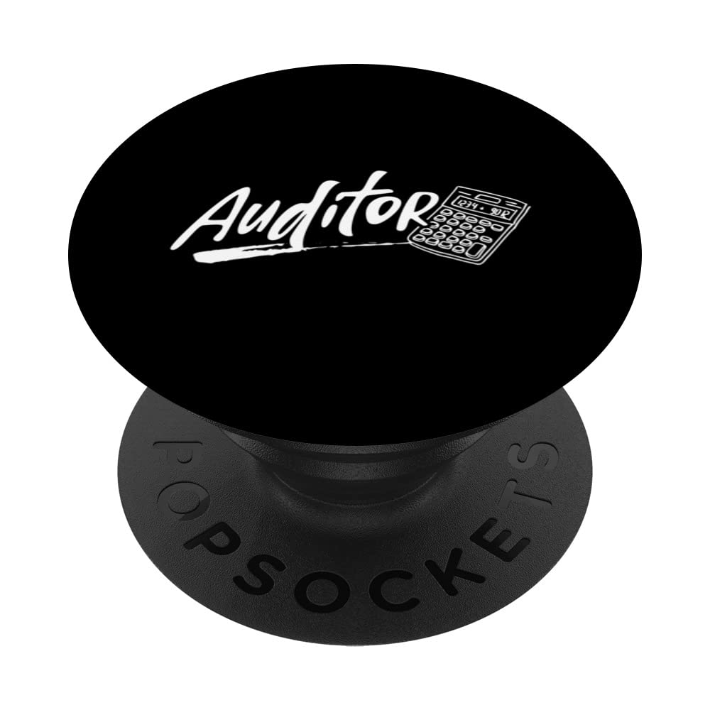 Auditor Accountant Audit Accounting Bookkeeper PopSockets Swappable PopGrip