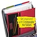 Five Star 2 Inch Zipper Binder, 3 Ring Binder, Removable File Folders, Durable, Red (73283)