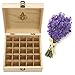 Largest Box for 30ML (1oz) Bottles: 25 Slots fitup to 30mL Bottles with Dropper Tops! Compatible with Now, Edens Garden, Plant Therapy, Kis Oil’S, More. Also Holds 50 Rollers (10mL). Dimensions.