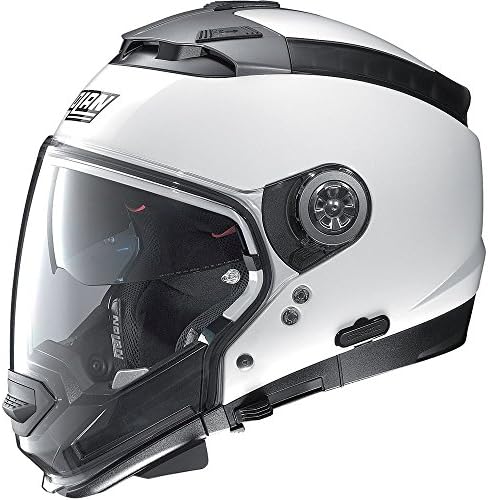 Nolan N44 Evo Classic N-Com Modular Motorcycle Helmet - White