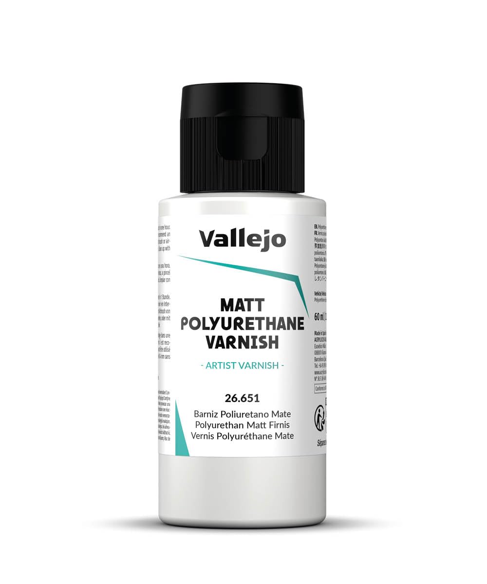 Vallejo Model Color 60 ml Matte Polyurethane Varnish