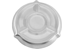 KiBcsLic Stainless Steel Pot Watcher Disc Boil Control Disc Pot Minder Boil Over Preventer for Noodles