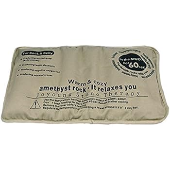 Natural Amethyst Far Infrared Thermo Therapy Stomach, Back & Whole Body Heat Pad, by JIC Gem