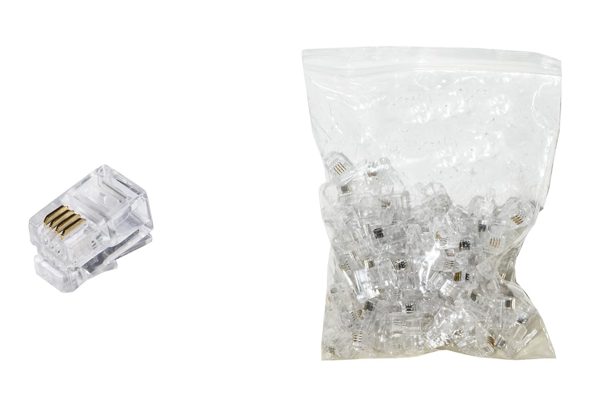 Link LKPL44 Pack of 100 Telephone Plug