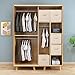 iwill CREATE PRO Large Closet Storage Box with Lid, Similar Size with IKEA SKUBB, Label Pocket, Beige