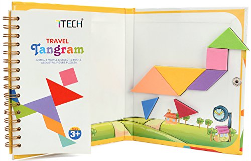 7TECH Magnetic Puzzles Book Jigsaw Travel Game Set Learning Educational Toys 240 Pattern - Thumbnail 2