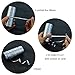 Crimped Curling Ribbon Roll, Nydotd 100 Yard Metallic Silver Balloon Ribbons Cord for Party Festival Flowers Crafts Christmas Gift Wrapping, 5 mm Width