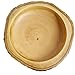 roro Handcarved Wood Fruit and Centerpiece Bowl, 12 Inch Live-Edge Bark