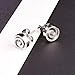 Cat Eye Jewels Silver Lariat Y Necklaces for Women Girls Composite-Shell-Pearls D10