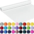SMART&CASUAL 17.8"×760"(63') White Kraft Wrapping Paper for Craft Gift Bulletin Board Bouquet Flower Table Covering Packing Shipping Moving 80GSM 55LB
