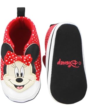 Newborn/Infants Girls Minnie Mouse High Top Sneaker