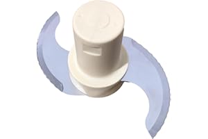 Tellfeel DLC-001TXB Stainless Steel Blade Chopper Replacement, Compatible with Cuisinart 14 Cup DFP-14BCNY DFP-14BCNR DFP-14N Food Processor, Replaces Cuisinart DLC-001TXA, DLC-7, CSR Steel Blade