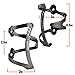 Ibera Extra Lightweight Alloy Bicycle Water Bottle Cage, Ergonomic, Side-Access, Only 30g (1.1 oz), Carbon Pattern, 15 YEAR WARRANTY