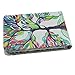 Mama Mouth Slim-Book Folio Carry PU Leather Cover for Wacom Intuos Draw CTL490DW CTL490DB/Art CTH490AK CTH490AB/Comic CTH490CK CTH490CB/Photo CTH490PK Digital Drawing Tablet,Love Tree