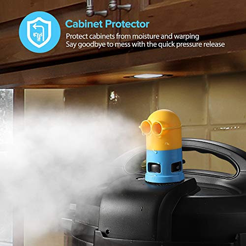 Goldlion Steam Diverter Pressure Release Accessory Compatible with Instant Pot DUO/Ultra/Smart/Nova/ - //coolthings.us