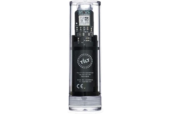 TILT Digital Wireless Bluetooth Hydrometer & Thermometer for Smartphone or Tablet (Black)