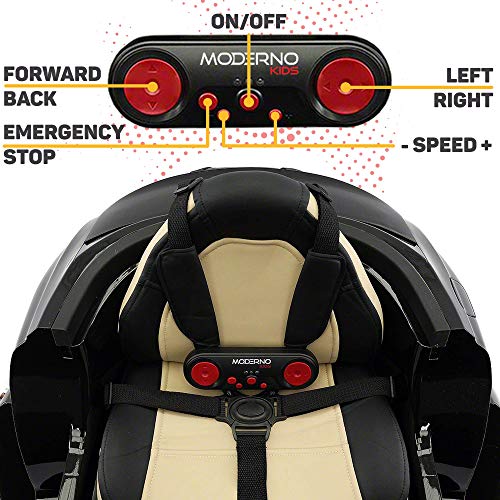 2019 Mercedes Benz CLA 12V Ride On Car for Kids | 12V Engine Power Licensed Kid Car to Drive with Remote, Dining Table, Leather Seat, Openable Doors, LED Lights