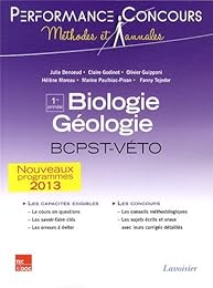 Biologie-géologie, 1re année BCPST-VETO