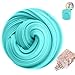 sloueasy Rose Red Flamingo Fluffy Slime with Foam Beads, Non-Sticky Floam Slime Stress Relief Toy Scented DIY Putty Sludge Toy for Girls and Boys 7oz