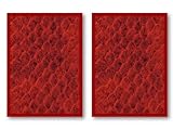 100 Legion Red Dragon Hide Deck Protectors Sleeves MTG Colors Scale by Legion Supplies