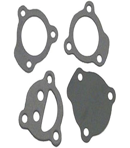 JTLB 6-Blade Water Pump Impeller – 47-F433065-2 Replacement For Chrysler Force 25-50 HP Outboards, Neoprene/ABS/Nylon – Fits 0.61” Shaft