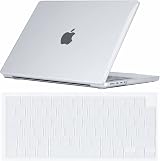 Se7enline Clear Case for MacBook Pro 14 inch 2021-2025 Crystal Hard Shell