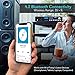 Pyle Multi-Channel Bluetooth Power Amplifier - 3000 Watt Audio Rack Mount Home Speaker Sound Stereo Receiver FM Radio, USB, Headphone, RCA, Dual Microphone w/ Echo, LED, Wireless Streaming P3001AT