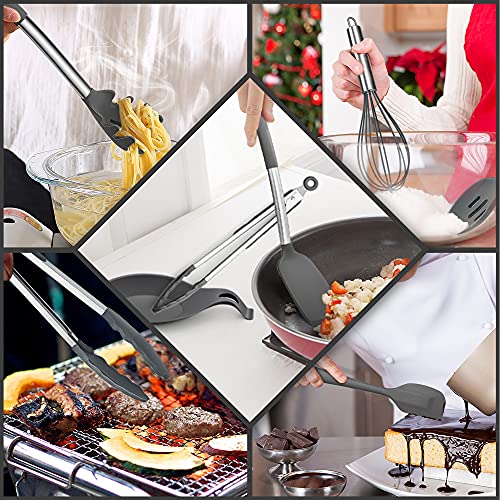 Silicone Kitchen Utensils Set, Efar 30Piece Cooking Utensils Set with