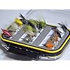 Outdoor-Planet-Double-Side-Waterproof-Pocketed-Fly-Box-Assorted-Trout-Fly-Fishing-Lure-Pack-of-15-Fly-Lure