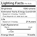 Great Eagle 100W Equivalent LED Light Bulb 1590 Lumens A19 2700K Warm White Non-Dimmable 14-Watt UL Listed (4-pack)