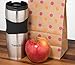 Travel coffee mug- with lid, one of the best genuine travel mugs, perfect for commuting, sleek and contemporary, well insulated durable stainless steel, flip top lid, screw on top, easy to clean